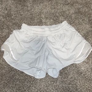 White lululemon shorts!
